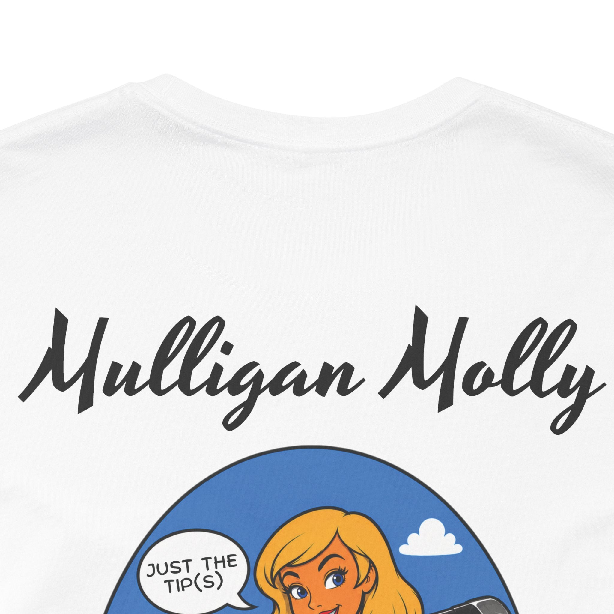 Mulligan Molly "Just the Tip(s)" Retro Pinup Golf T-Shirt — Version 2