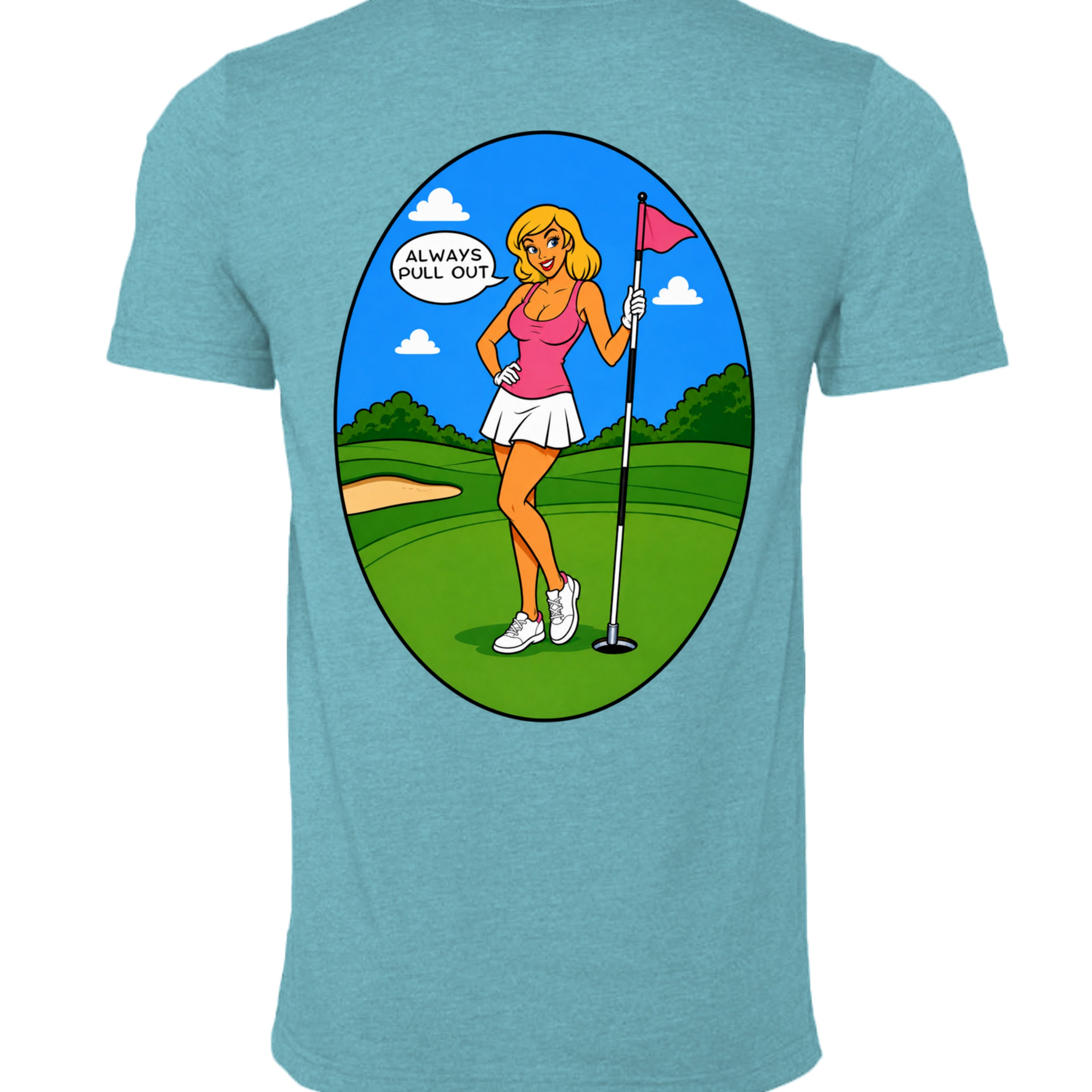 HEATHER AQUA - 3001CVC - BACK