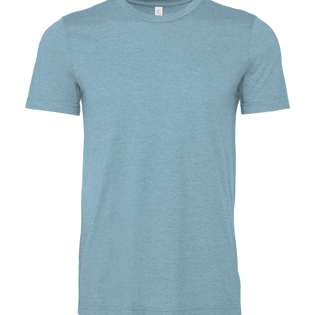 Heather Baby Blue - 3001CVC - FRONT
