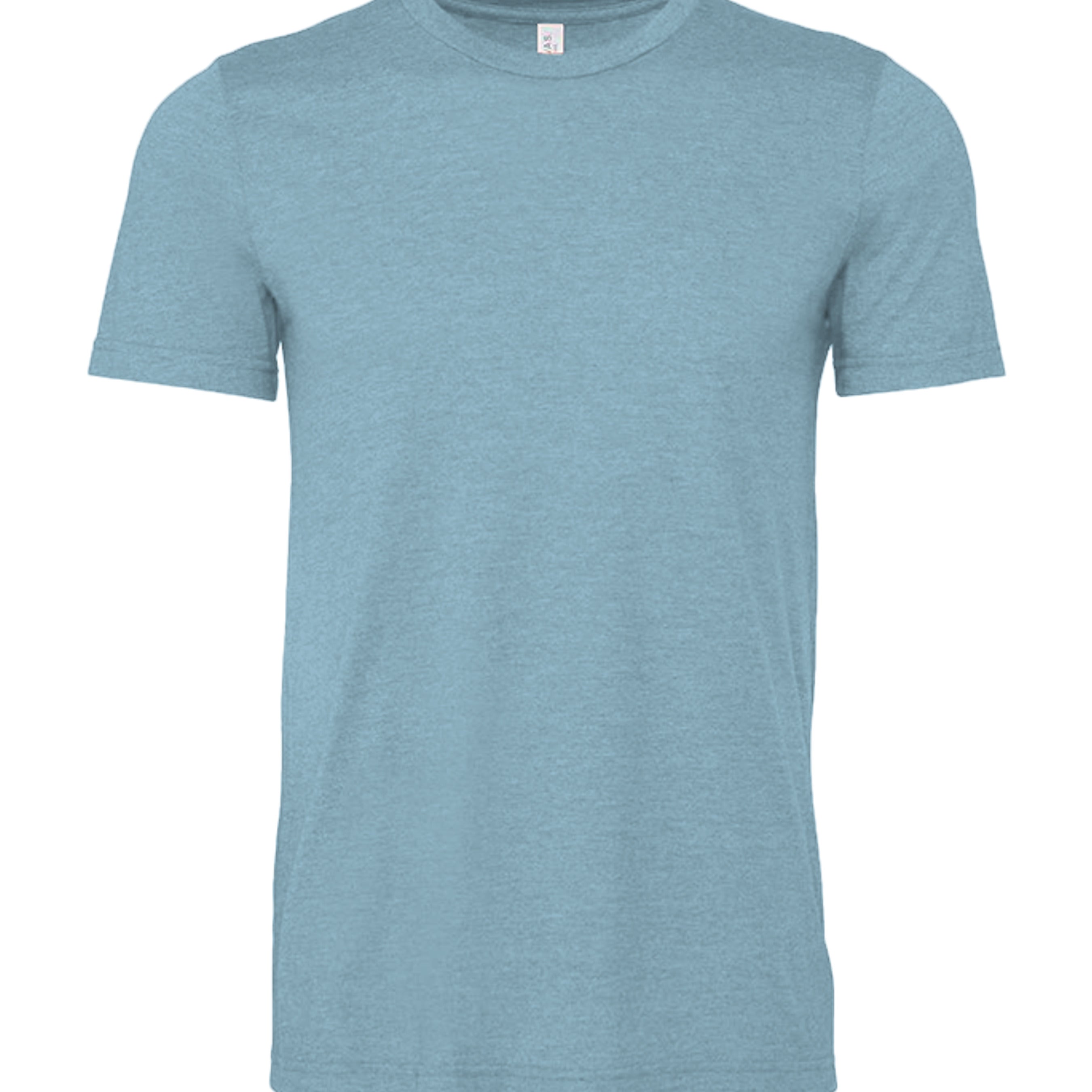 Heather Baby Blue - 3001CVC - FRONT
