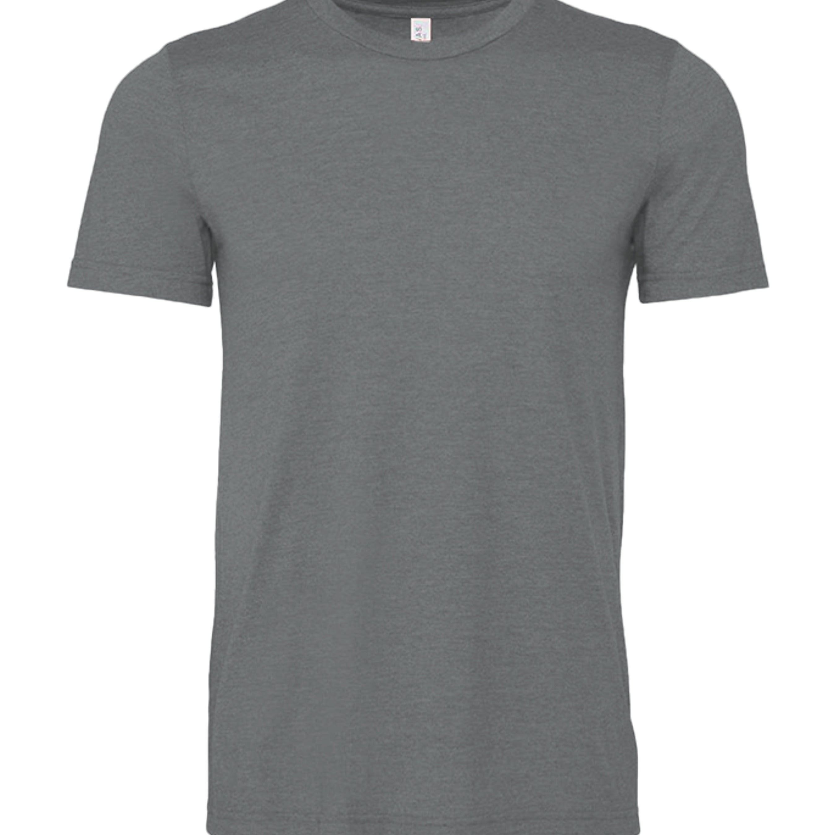 Dark Grey Heather - 3001CVC - FRONT