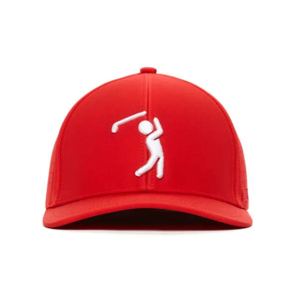 Bogeyman Red Performance Golf Hat - Snapback Sale price - Image 4