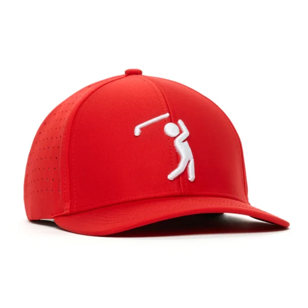 Bogeyman Red Performance Golf Hat - Snapback Sale price - Image 3