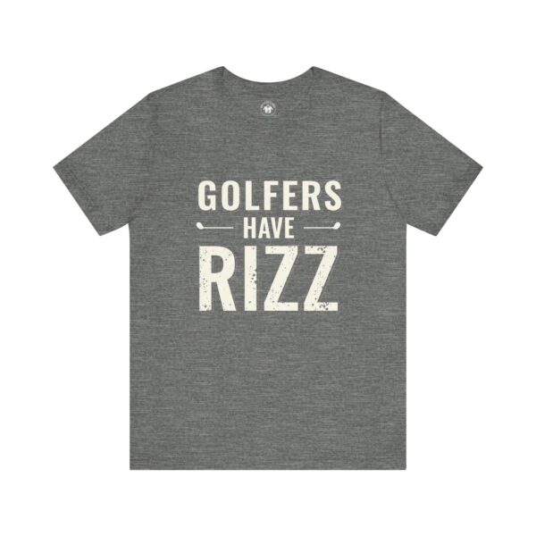 Golfers Have RIZZ Unisex Jersey Tee - Stylish Golf Shirt for Enthusiasts - Image 3