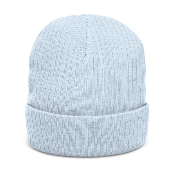Work Hard Play Golf Ribbed Knit Beanie - Image 14