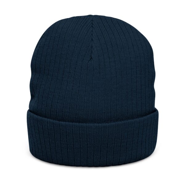 Work Hard Play Golf Ribbed Knit Beanie - Image 16