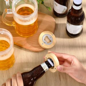 Custom Laser Engraved Bamboo Bottle Openers
