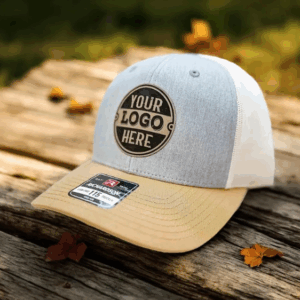 Custom Logo Leatherette Patch Hat: Bulk Business Merch