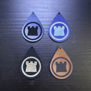 Custom Teardrop Earrings